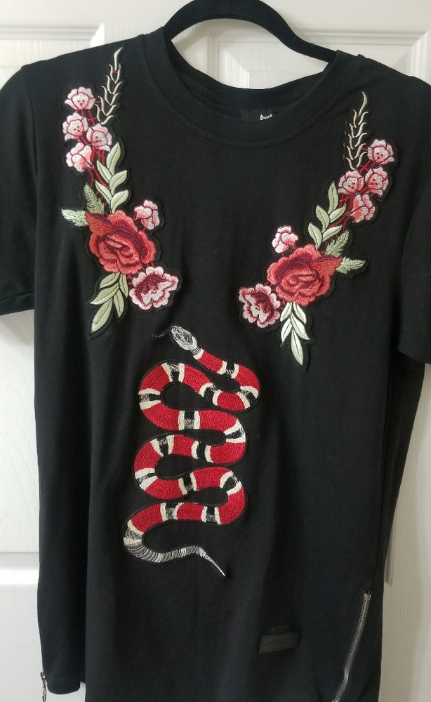 Damati Jean's Men's Black Shirt Small